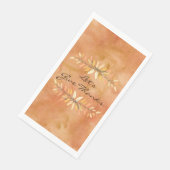 Laten we Bedankt Thanksgiving najaar lederen grenz Servet (Hoek)