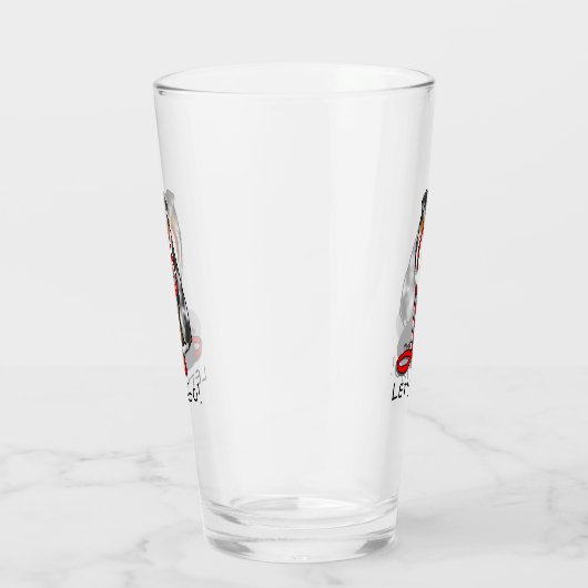 Laten we beginnen! Australian Shepherd (blauwe mer Glas (Rechts)