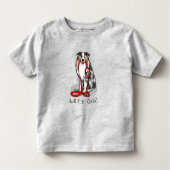 Laten we beginnen! Australian Shepherd (blauwe mer Kinder Shirts (Voorkant)