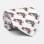 Laten we beginnen! Australian Shepherd (blauwe mer Stropdas (Opgerold)