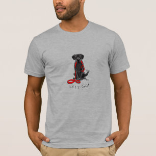 Laten we beginnen! Black Labrador Retriever - Cute T-shirt