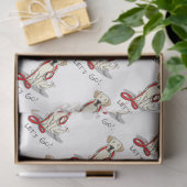 Laten we beginnen! Gele labrador Retriever - Cute  Tissuepapier (Geschenk)