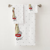 Laten we beginnen! Walk Wheaten Terrier Dog (piepe Bad Handdoek (Insitu)