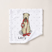 Laten we beginnen! Walk Wheaten Terrier Dog (piepe Bad Handdoek (Wasdoekje)