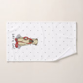 Laten we beginnen! Walk Wheaten Terrier Dog (piepe Bad Handdoek (Handdoek)