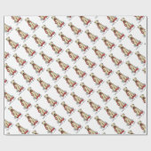 Laten we beginnen! Walk Wheaten Terrier Dog (piepe Cadeaupapier (Vlak)