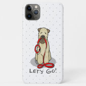 Laten we beginnen! Walk Wheaten Terrier Dog (piepe Case-Mate iPhone Case (Achterkant)