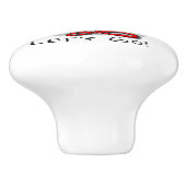 Laten we beginnen! Walk Wheaten Terrier Dog (piepe Keramische Knop (Zijkant)