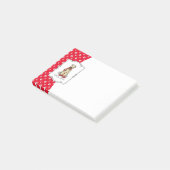 Laten we beginnen! Walk Wheaten Terrier Dog (piepe Post-it® Notes (Schuin)