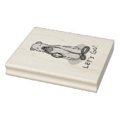 Laten we beginnen! Walk Wheaten Terrier Dog (piepe Rubberstempel (Stempel)