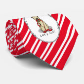 Laten we beginnen! Walk Wheaten Terrier Dog (piepe Stropdas (Opgerold)