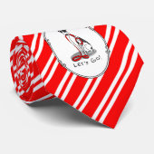 Laten we beginnen! (wandelen) Greyhound Dog (zwart Stropdas (Opgerold)