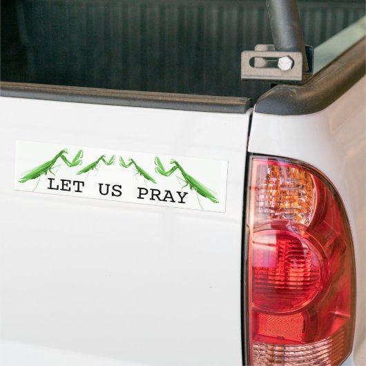 Laten we bidden dat Mantis Sticker (Op Truck)