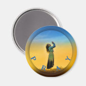 Laten we bidden om het leven een betere magneet te (Voorkant / Achterkant)