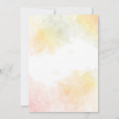 Laten we bij elkaar komen, Waterverf Pumpkins Than Kaart (Achterkant)