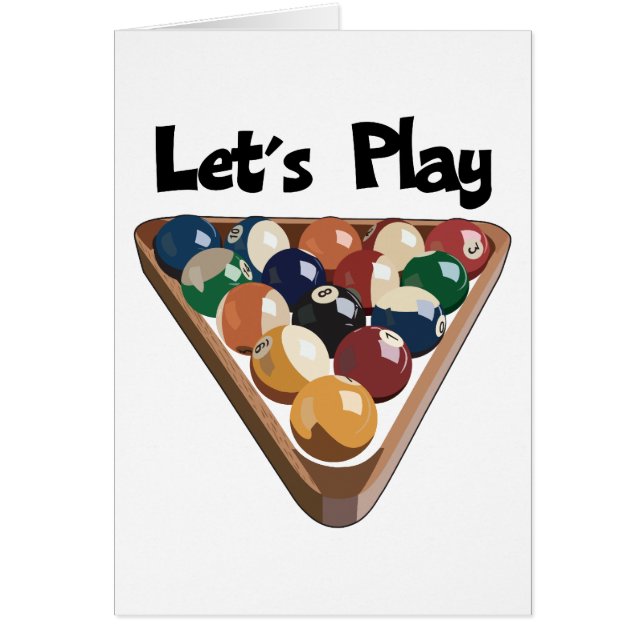 Laten we Billiards spelen (Voorkant)