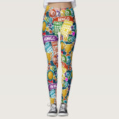 Laten we BINGO Pop Mode Leggings (Voorkant)