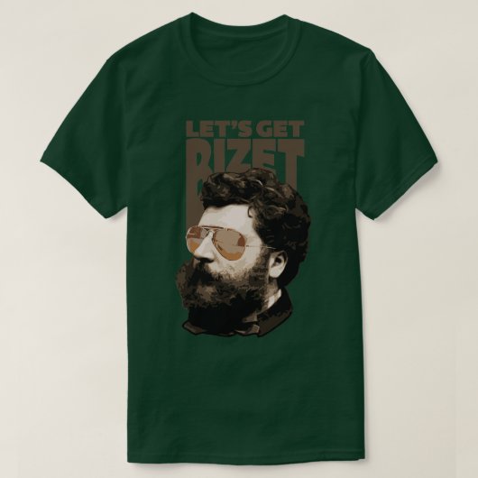 Laten we Bizet halen T-shirt (Design voorkant)