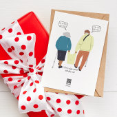 Laten we blijven steken tot het einde - Jubileum L Kaart