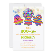 Laten we BOO-gie Kids Halloween Verjaardagsfeestje