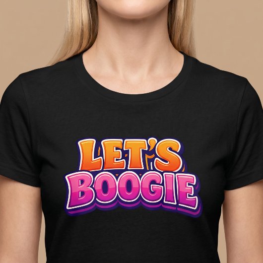 Laten we Boogie - Dansen T-shirt