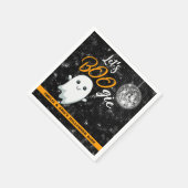 Laten we BOOgie Disco Halloween Servet (Hoek)