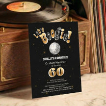 Laten we Boogie Mannen 60e Verjaardagsfeest