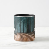 Laten we Bossen en geocacher-cadeautjes meenemen Mok (Midden)