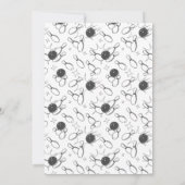 Laten we bowlen! Leuke Kinder 5e Verjaardag Party Kaart (Achterkant)