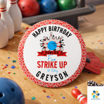 Laten we bowlen! Leuke Kinder 5e Verjaardag Party 