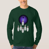 Laten we Bowling Tshirt gaan (Voorkant)
