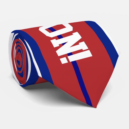 Laten we brandmerken stropdas (Opgerold)