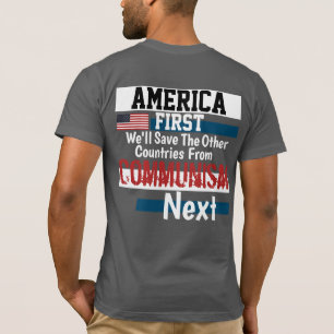 Laten we Brandon America First T-Shirt gaan
