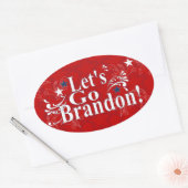 Laten we Brandon Bandana Stickers gaan halen (Envelop)