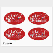 Laten we Brandon Bandana Stickers gaan halen (Vel)