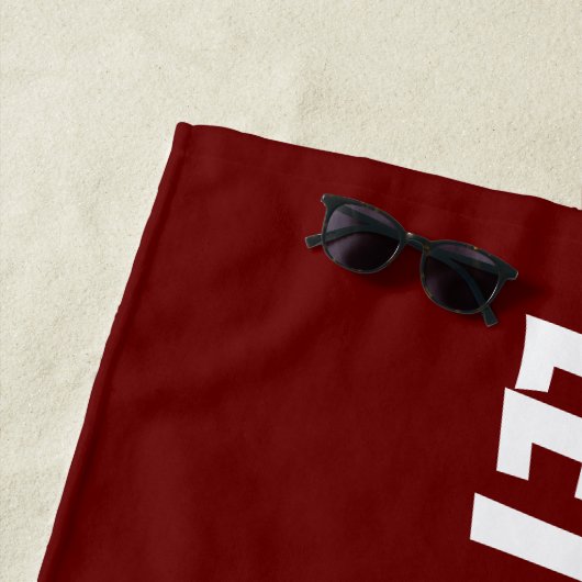 LATEN WE BRANDON Beach Towels GAAN Strandlaken (In situ)