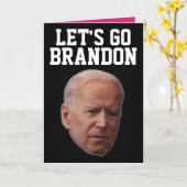 LATEN WE BRANDON BIDEN BIRTHDAY-KAARTEN GAAN. KAART (Gele Bloem)