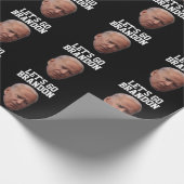 LATEN WE BRANDON BIDEN BIRTHDAY WRAPPING PAPIER GA (Hoek)