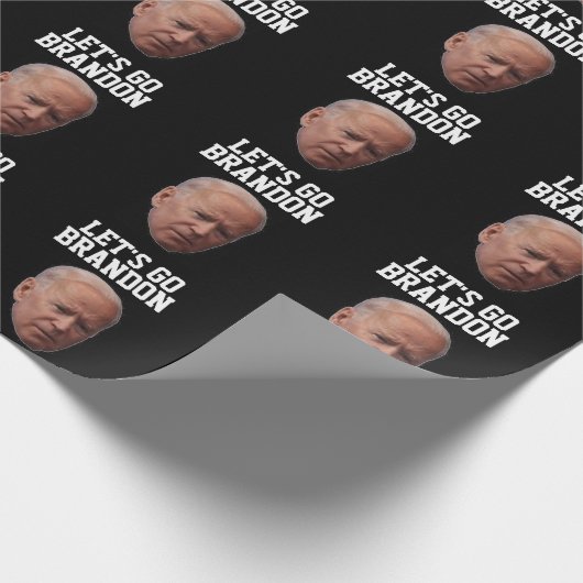 LATEN WE BRANDON BIDEN BIRTHDAY WRAPPING PAPIER GA (Hoek)