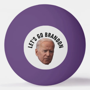 LATEN WE BRANDON BIDEN GAAN PINGEN PONG BALLS PINGPONGBAL