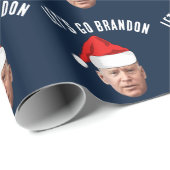 LATEN WE BRANDON BIDEN KERSTPAPIER GAAN HALEN CADEAUPAPIER (Rol Hoek)