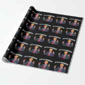 LATEN WE BRANDON BRANDON TRUMP ALLES-OCCASION WRAP CADEAUPAPIER (Uitgerold)