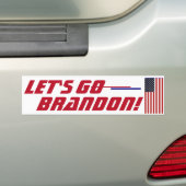 Laten we Brandon Bumpersticker gaan (Op auto)
