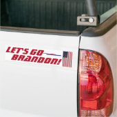 Laten we Brandon Bumpersticker gaan (Op Truck)