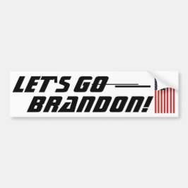 Laten we Brandon Bumpersticker gaan