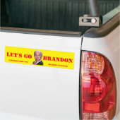 LATEN WE BRANDON BUMPERSTICKER GAAN (Op Truck)