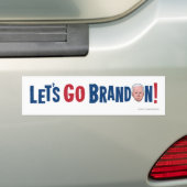 Laten we Brandon Bumpersticker gaan (Op auto)