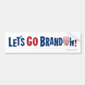 Laten we Brandon Bumpersticker gaan (Voorkant)