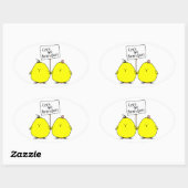 Laten we Brandon Chicks Sticker gaan (Vel)