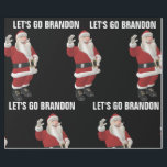 LATEN WE BRANDON CHRISTMAS SANTA Wrapping Paper GA Cadeaupapier<br><div class="desc">LATEN WE BRANDON CHRISTMAS WRAPPING PAPER GAAN</div>